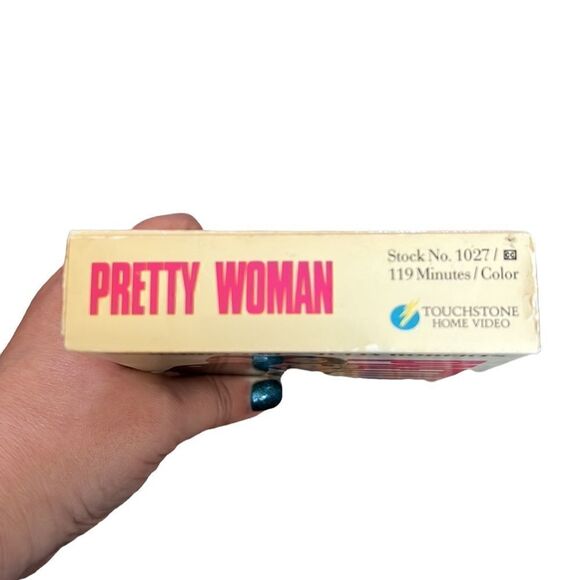 Pretty Woman VHS Video Tape Case 1990 Julia Roberts Richard Gere Romantic Comedy - Picture 7 of 7